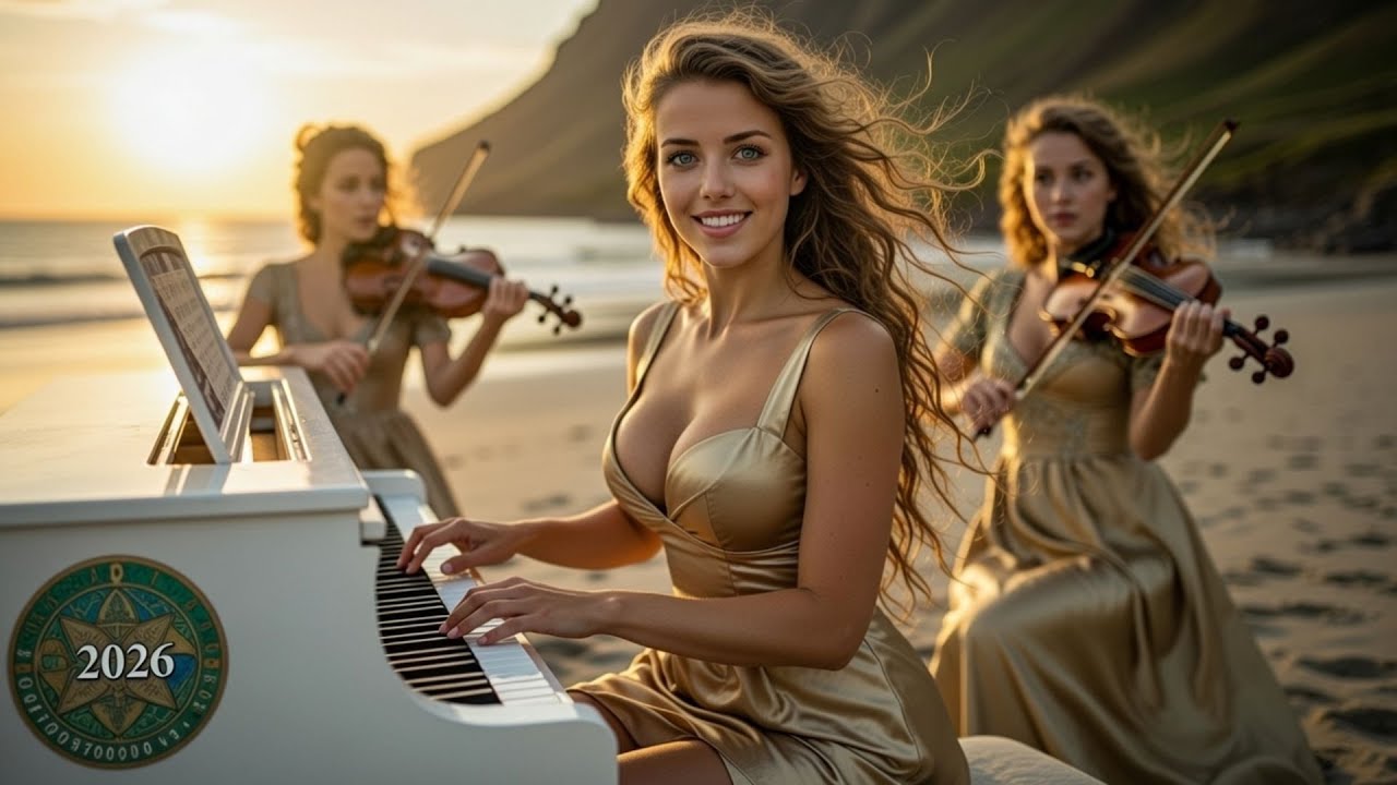 Sun Is Up in the Highlands | The Most Beautiful Irish & Scottish Celtic Ballad – Piano & Violin