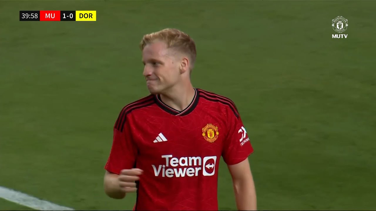 Donny van de Beek vs Borussia Dortmund (Pre-Season) 2023-24