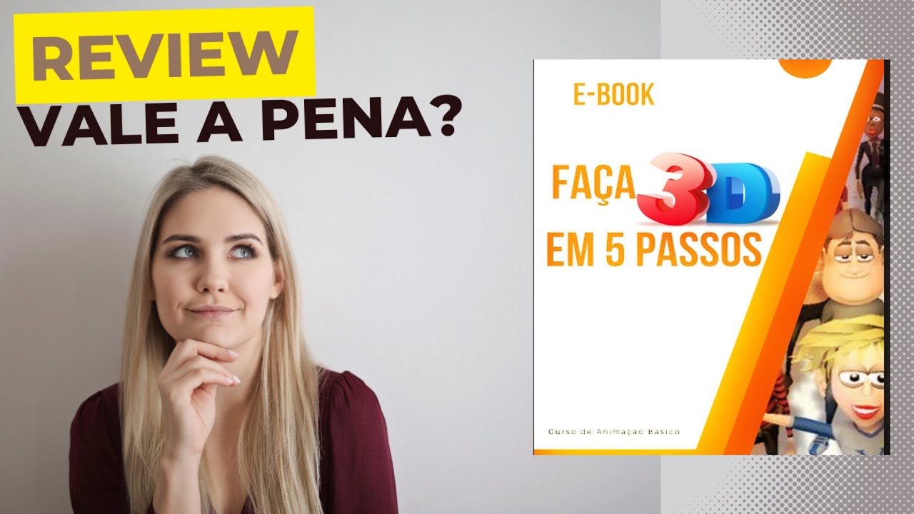 (REVIEW) CURSO DE ANIMA&Ccedil;&Atilde;O 3D -  DESCOMPLICANDO O 3D EM ETAPAS - JO&Atilde;O DOS SANTOS JR, VALE A PENA? #S
