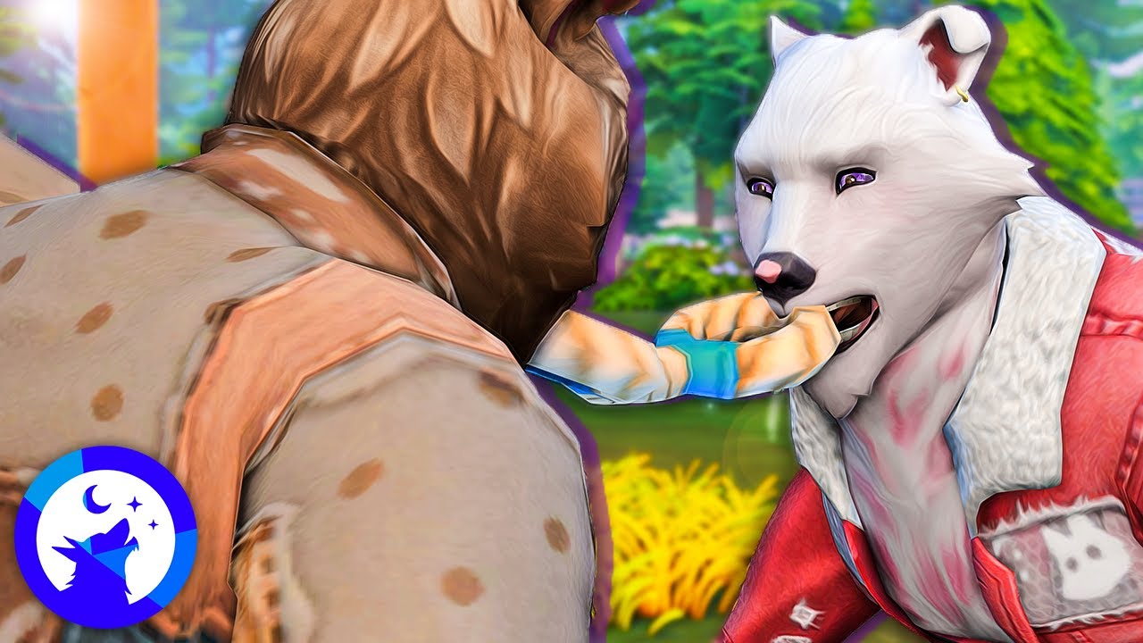 JOINING A WEREWOLF PACK! + THIS LORE IS SO GOOD😍 | Sims 4 Werewolves Gameplay