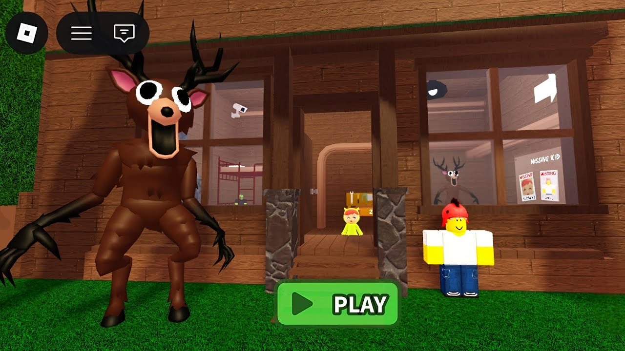 99 NIGHTS IN FOREST PRISON RUN! (Obby) #scaryobby #roblox 