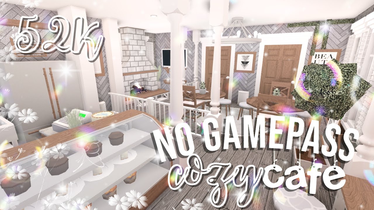 ROBLOX || Bloxburg: No Gamepass Cafe + Bakery