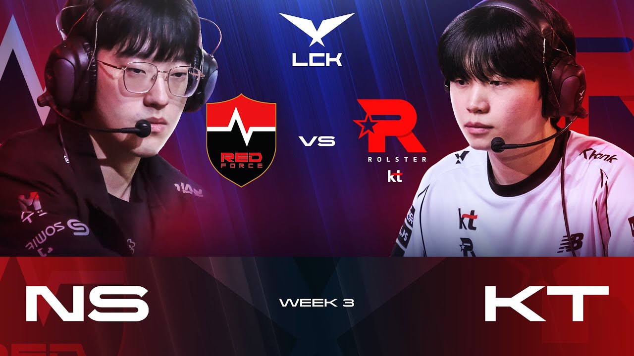 SCOUT vs BDD BO5 - NONGSHIM REDFORCE vs KT ROLSTER - LCK CUP 2026