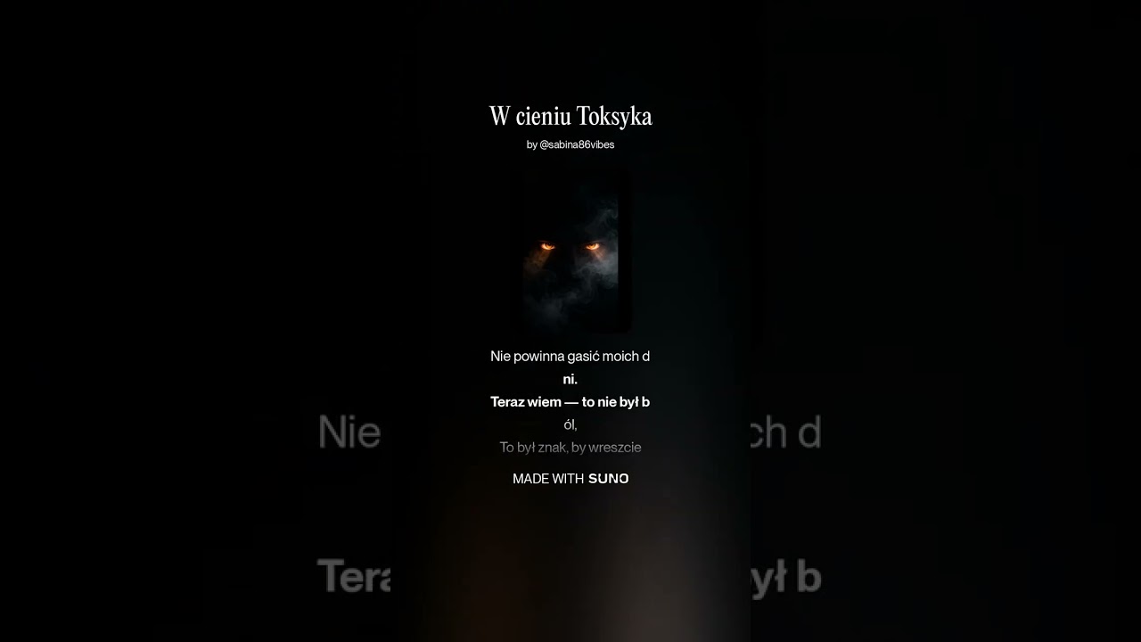 W cieniu Toksyka.. #emocje #nowamuzyka #polskamuzyka #newsong #music #song 