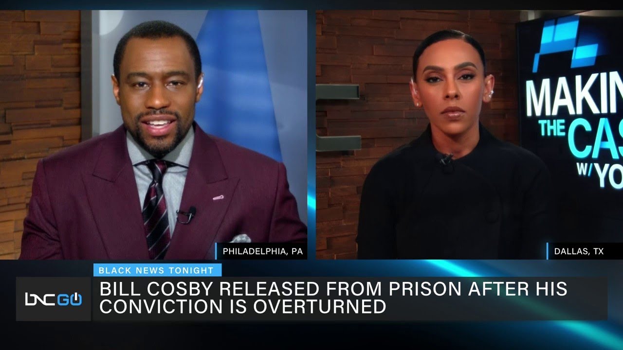 Marc Lamont Hill and Yodit Tewolde Discuss Bill Cosby’s Conviction Being Overturned