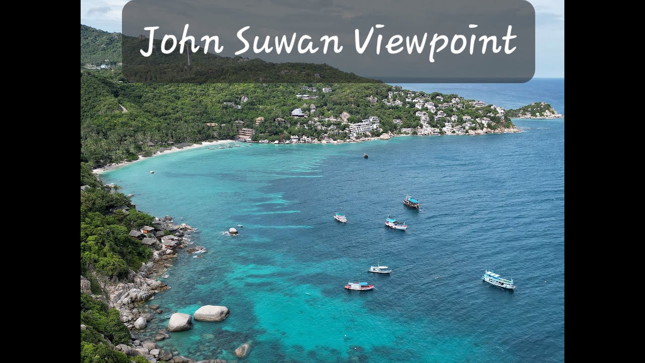 John Suwan Viewpoint Hike in Koh Tao Thailand