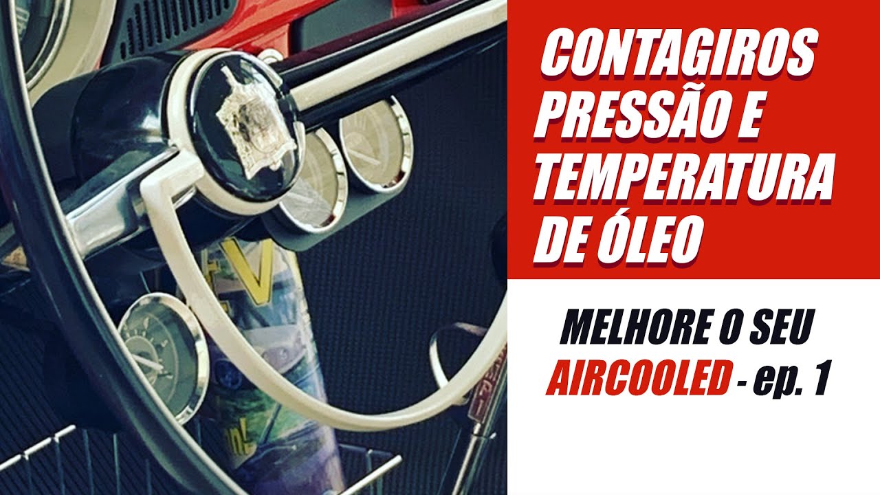 COMO INSTALAR instrumentos Cronomac no seu Fusca / Aircooled