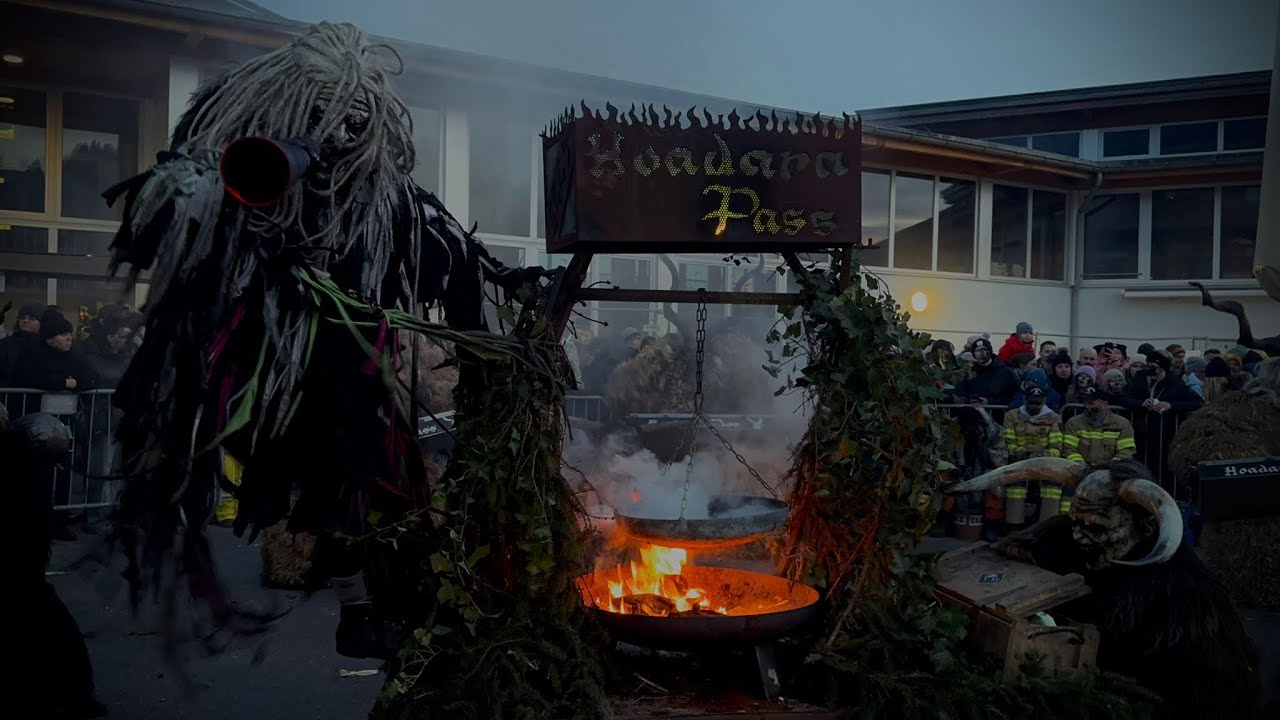 Hoadarapass beim Perchtentreff Angath 6.12.2025
