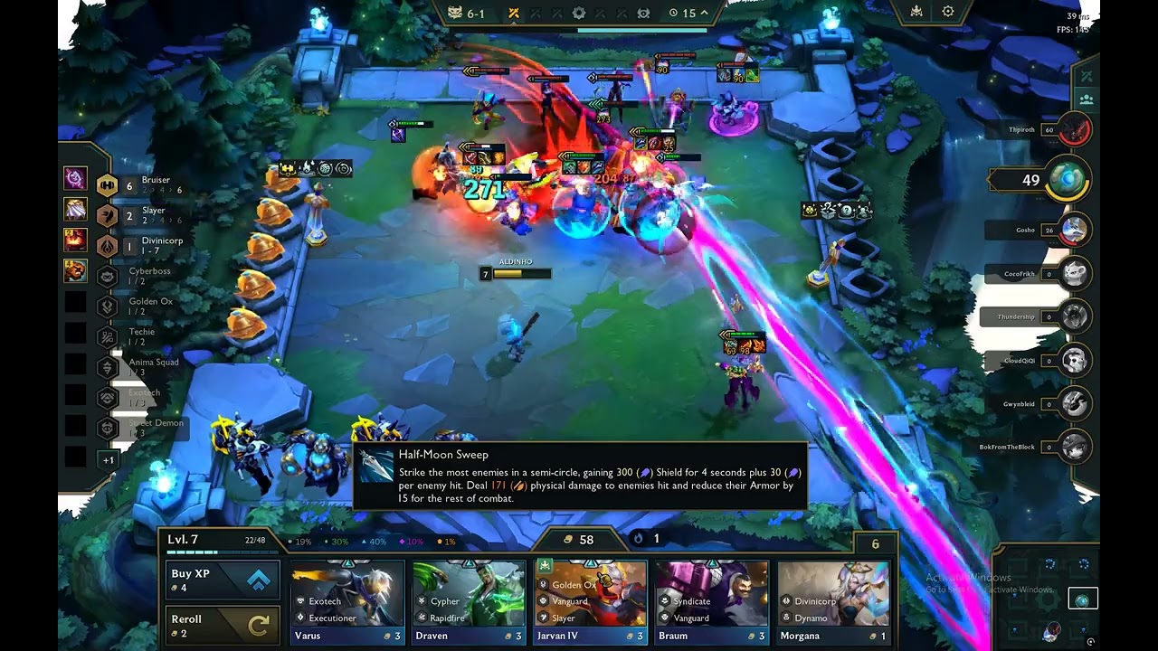6 BRUISER - TFT SET - He surrender after this