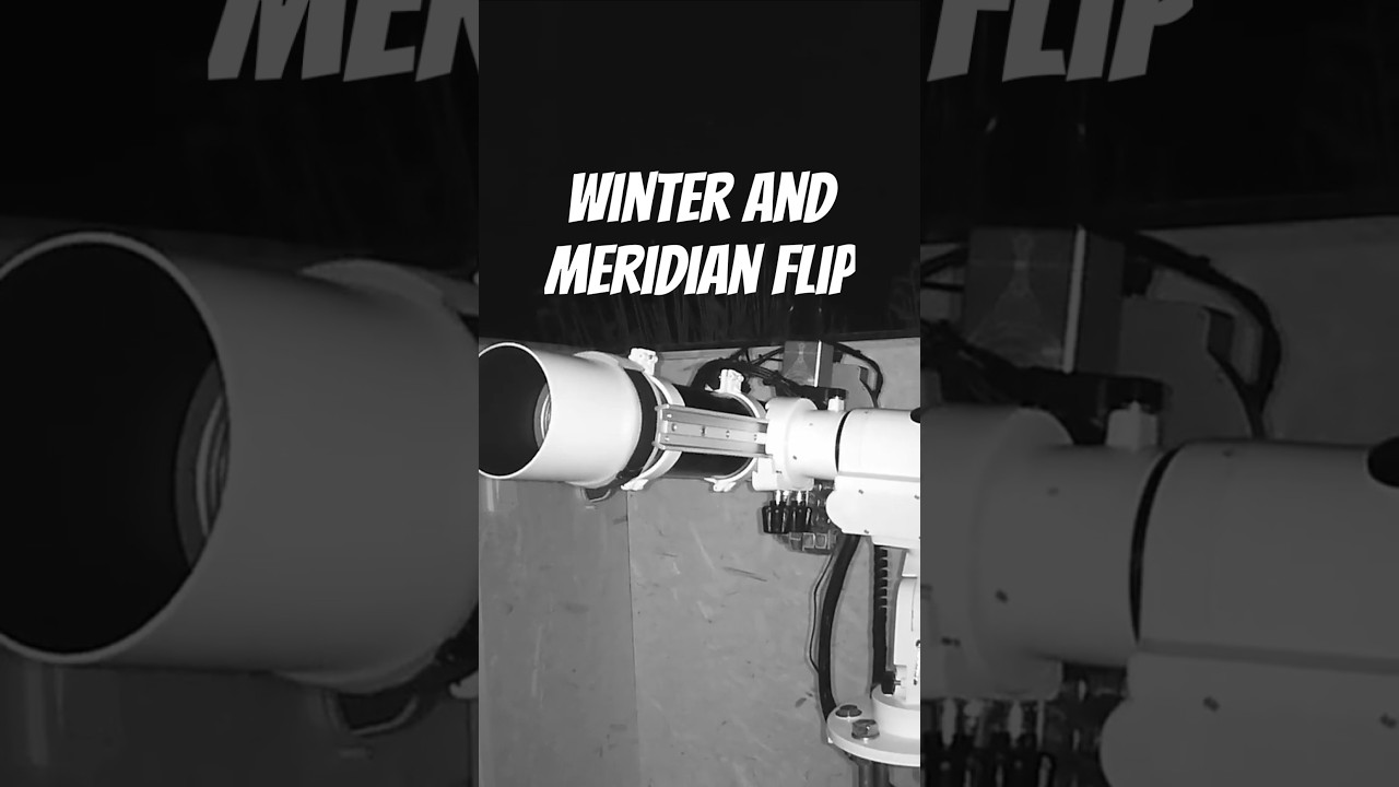 Winter and meridian flip