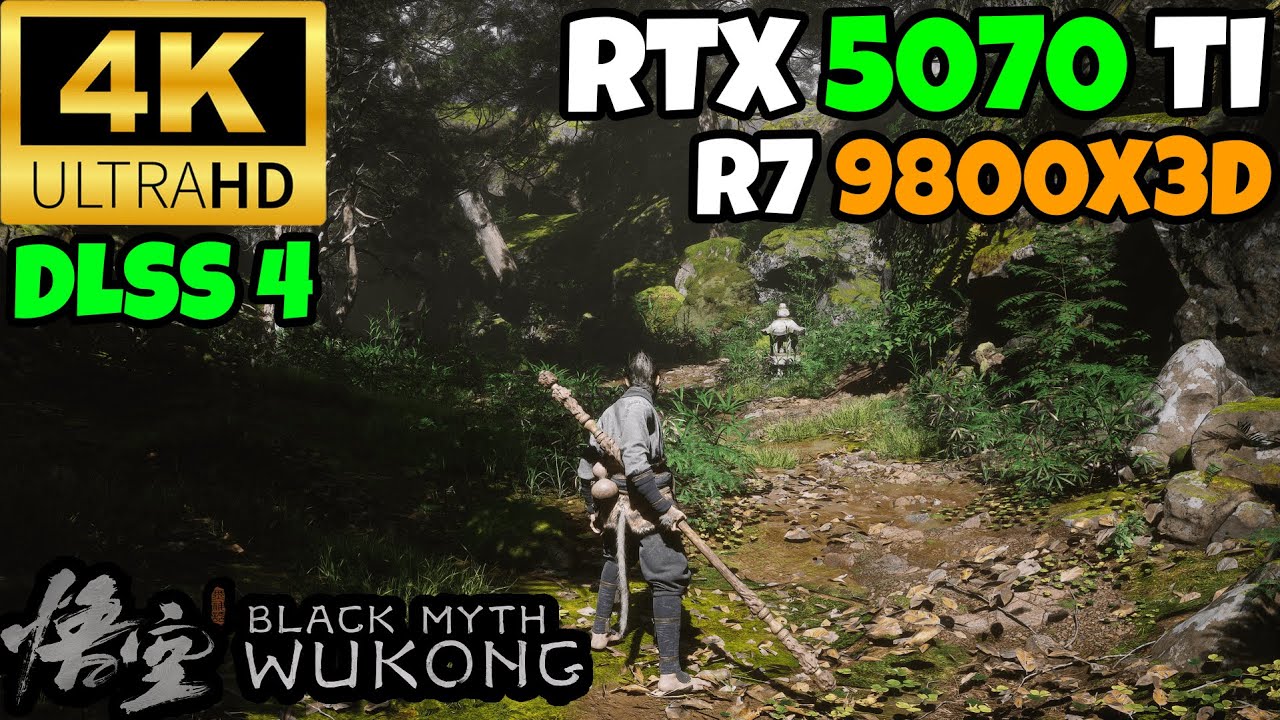 RTX 5070 TI | Black Myth Wukong | 4K | 1440P | Я очень впечатлён