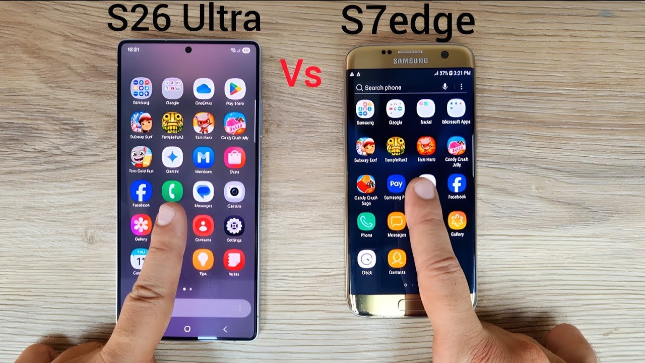 Samsung S26 Ultra vs S7edge | SPEED TEST