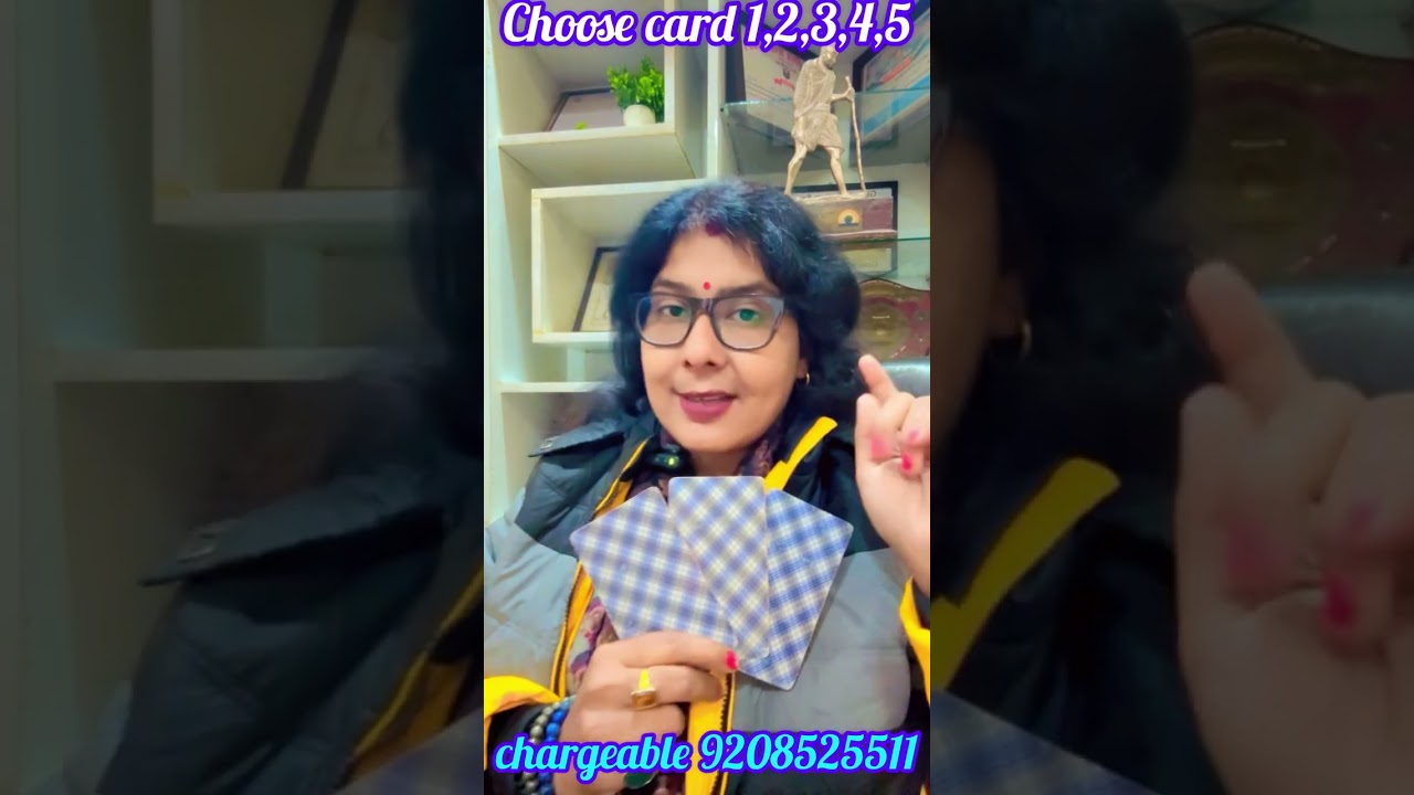 Choose card 1,2,3,4,5 