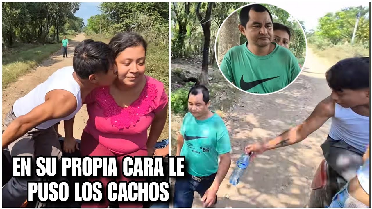 En la cara le tiró el cuete, enfrente de el se come a besos a darlyn: mira que problem0n🤬