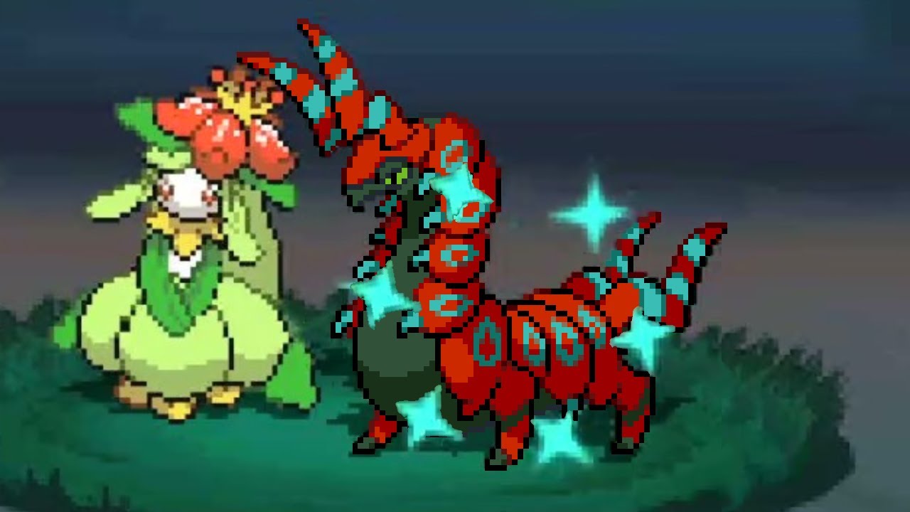 LIVE Shiny Scolipede after 2,970 Rustling Grass encounters in Pokémon White 2