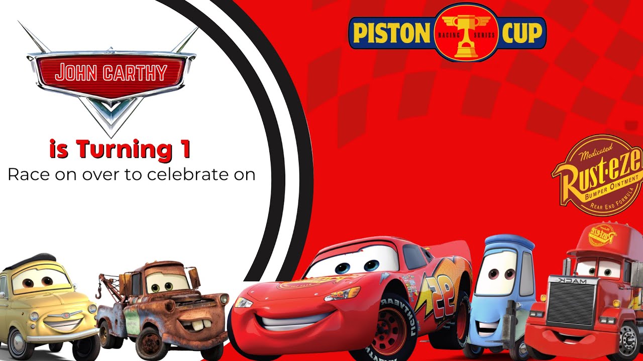 BIRTHDAY INVITATION USING CANVA | LIGHTNING MCQUEEN THEME