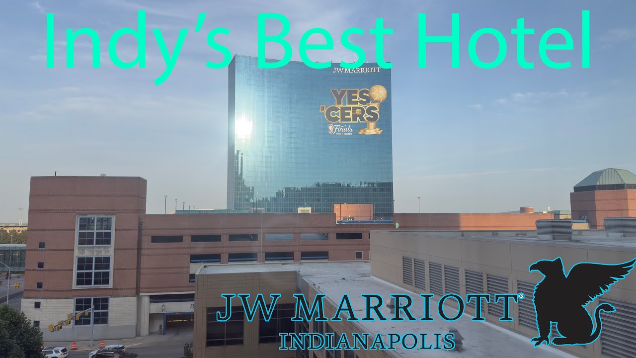 FULL HOTEL TOUR + REVIEW JW Marriott, Indianapolis IN
