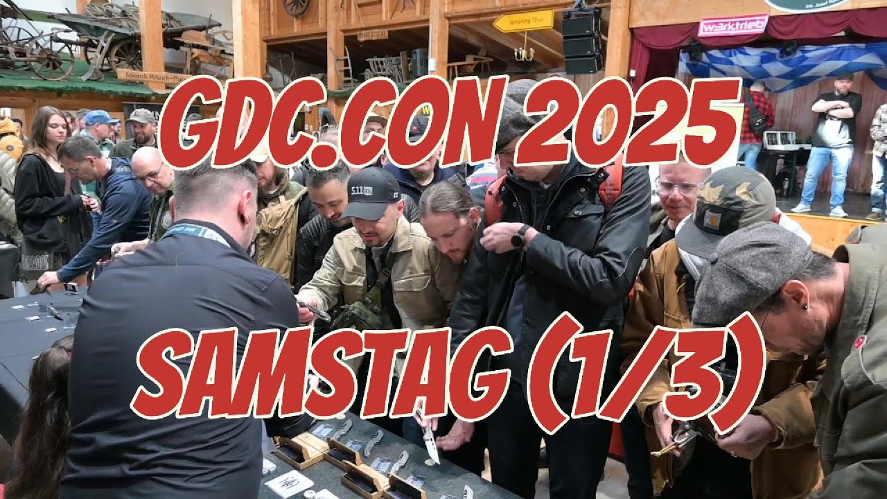 TFG & MM auf der GDC.con 2025 in München - Samstag (1/3) German Daily Carry ⚔️👍