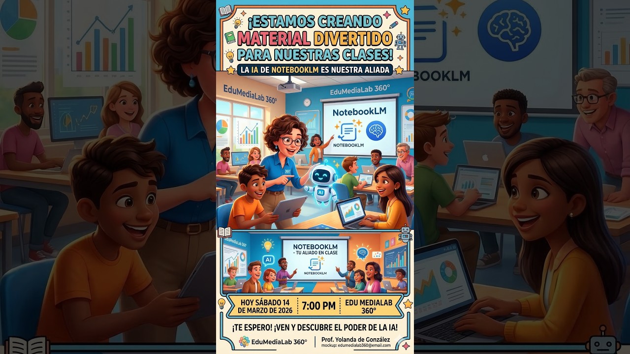 Como los materiales educativos pueden tomar vida con NOTEBOOKLM.