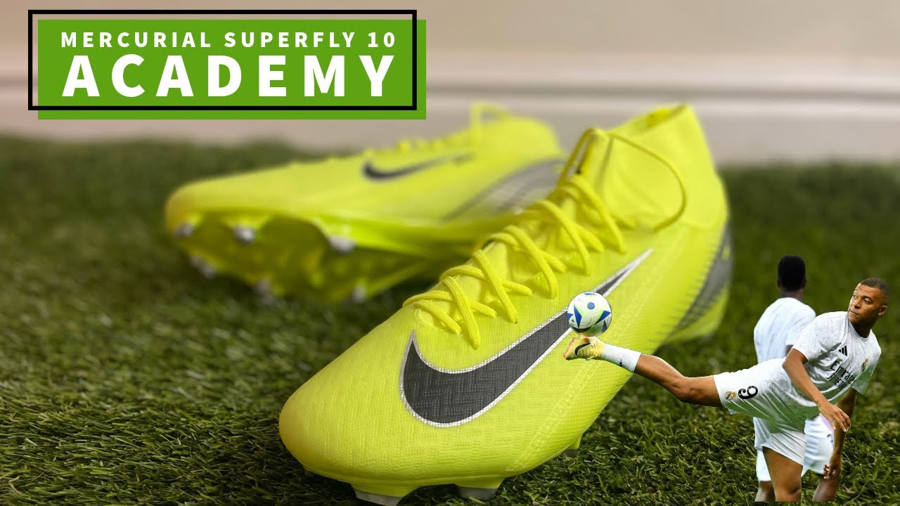 Обзор бутс Nike Mercurial Superfly 10 Academy FG/MG — на ногах и распаковка ASMR!