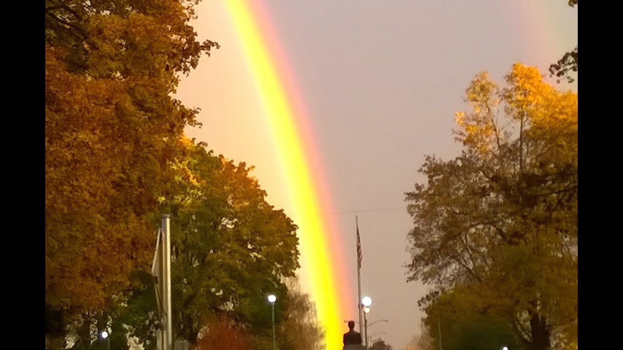 The MOST BEAUTIFUL RAINBOW you'll ever see! - Longview WA - Kevin Hunter
