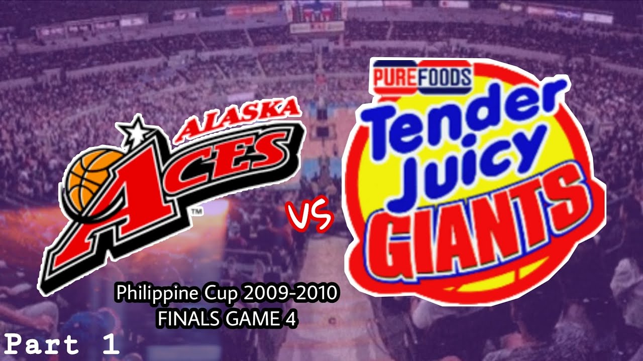PBA THROWBACK! 2009-10 ALASKA ACES VS PUREFOODS TENDER JUICY GIANTS PHIL CUP FINALS GAME 4 | PART 1