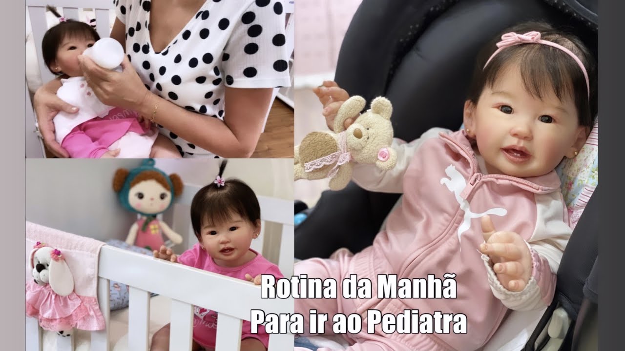 ROTINA DA MANHÃ PARA IR AO PEDIATRA