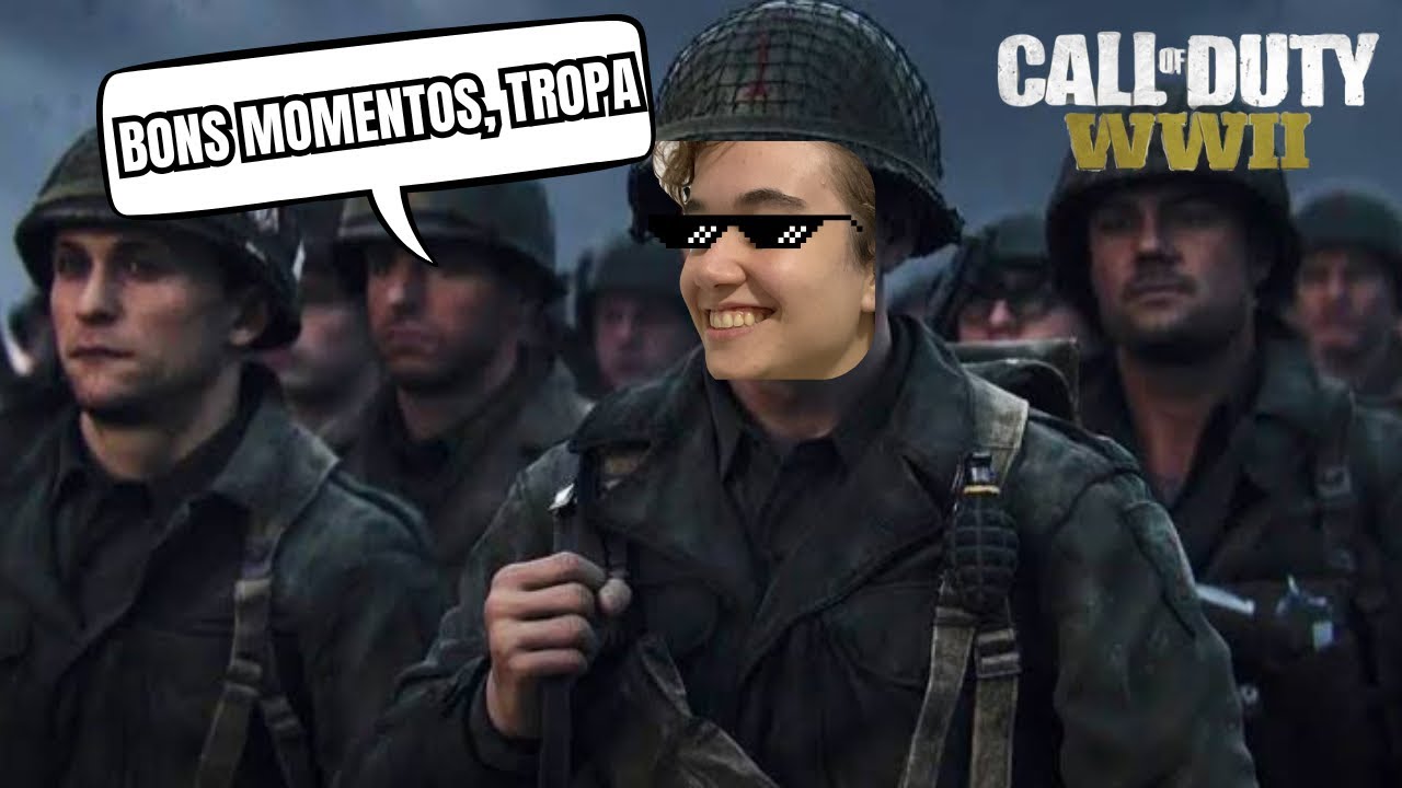 COMPILADO dos momentos MAIS CAÓTICOS jogando COD WW2