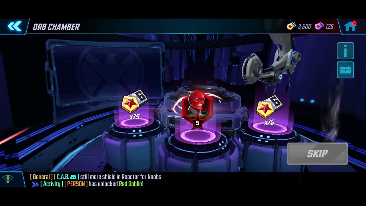 MARVEL Strike Force Daily Objectives 