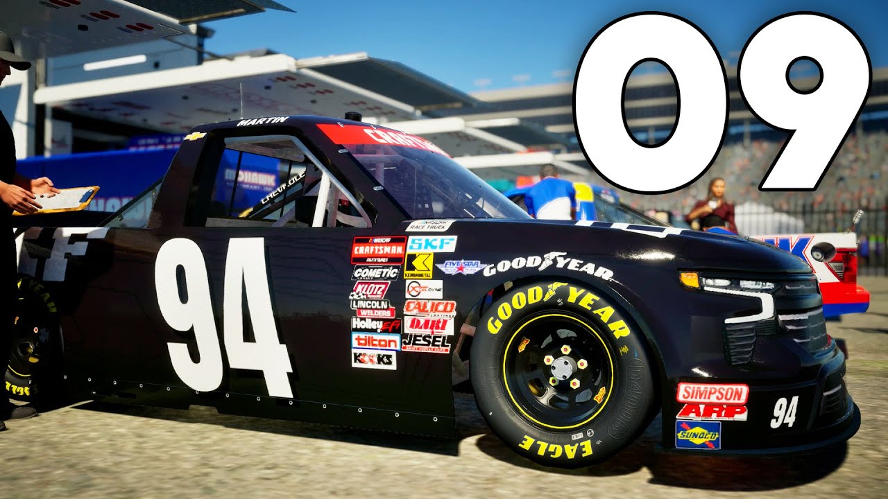 Карьера NASCAR 25 - Часть 9 - Акция в гоночной серии Truck Series!