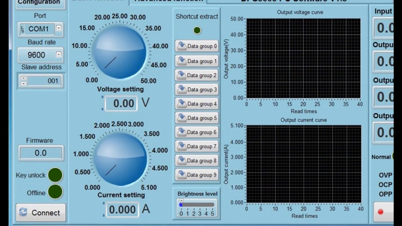 Commnunication version for DPS3005 and DPS5005