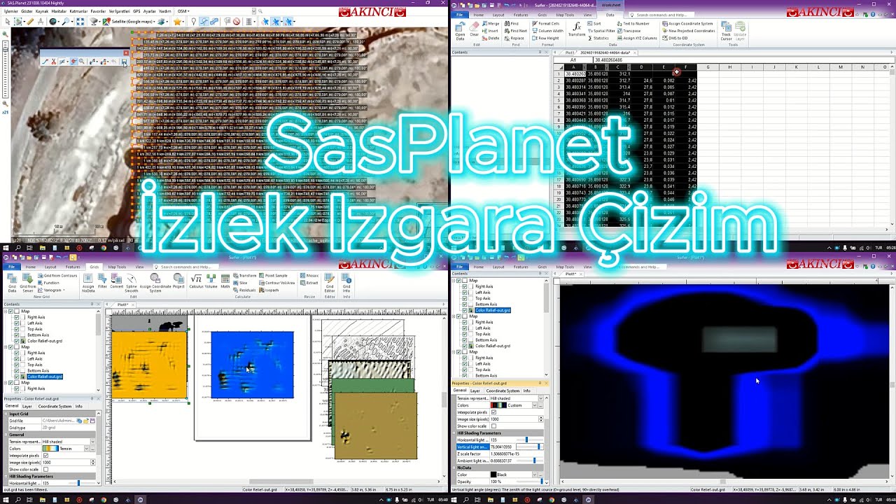 #SasPlanet İzlek Izgara Çizim // تتبع الرسم الشبكي // ترسیم شبکه ردیابی // #surfer