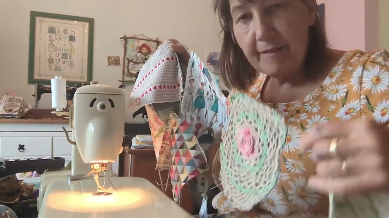 Creative Fabric Bunting to Brighten a Rainy Day