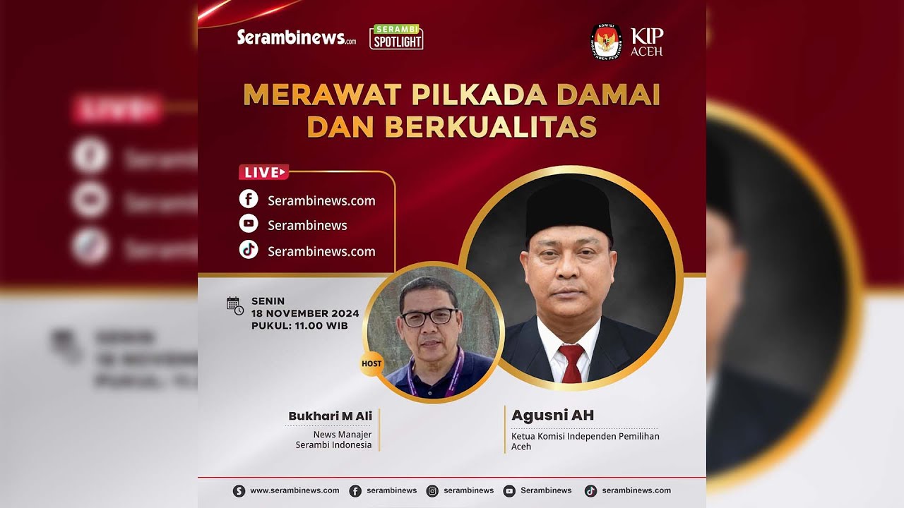 🔴 ROAD TO PILKADA | Merawat Pilkada Damai dan Berkualitas