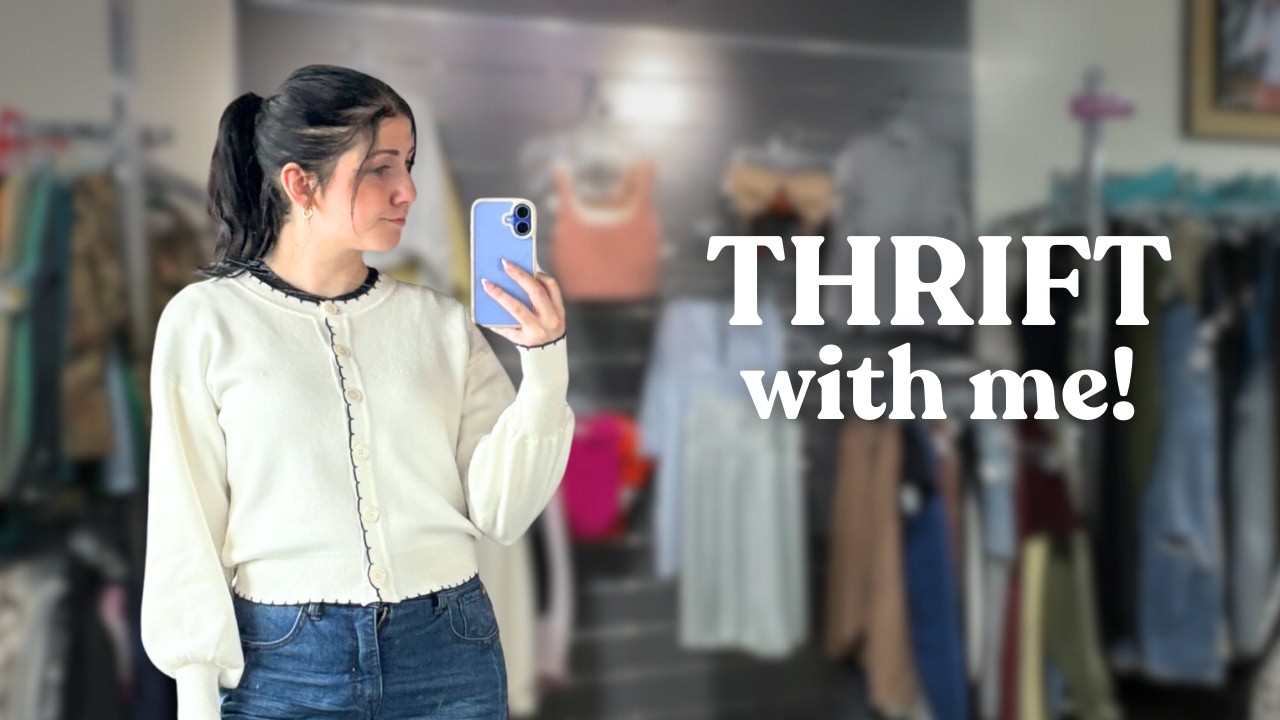 Thrift With Me | Shopping for My Future Self ✨