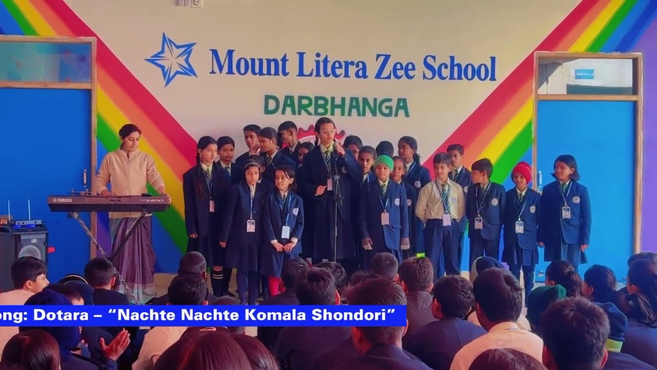 Inter-House Cultural Folk Songs Competition | Mount Litera Zee School Darbhanga
