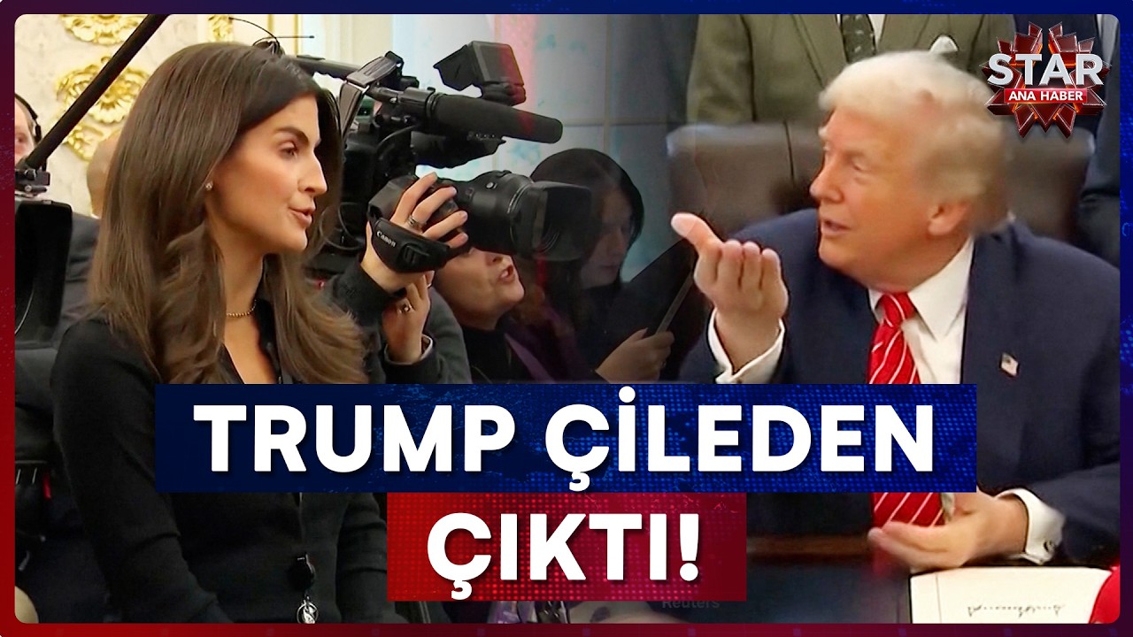 Epstein Sorusu Trump'ı Çıldırttı! Muhabire Hakaretler Yağdırdı | Star Ana Haber