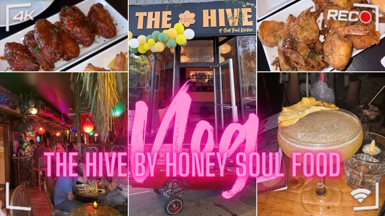 PLACES TO VISIT IN TORONTO | THE HIVE BY HONEY SOUL FOOD REVIEW | FIGHT BREAK OUT DOWNTOWN 