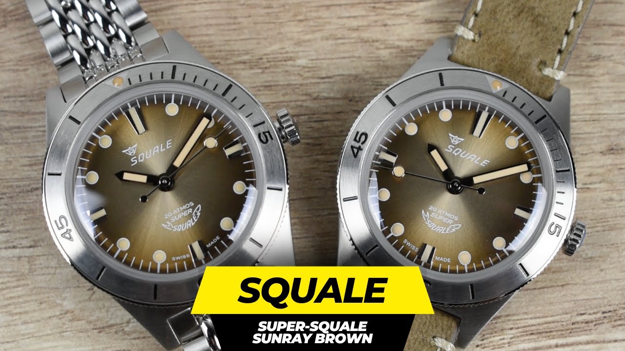 Closer Look: At Squale Super- Squale Sunray Brown