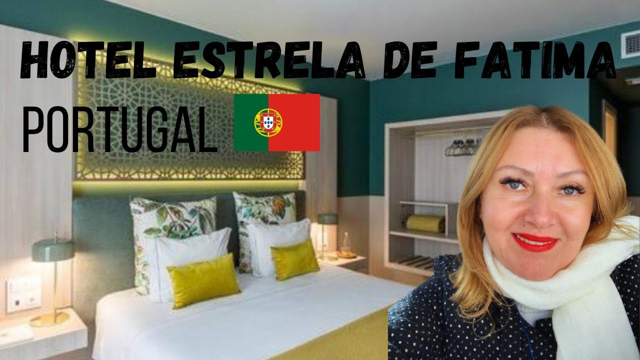 Hotel Estrela de Fátima em Portugal/Hotel charmoso e do lado do Santuário de Fatima em Portugal
