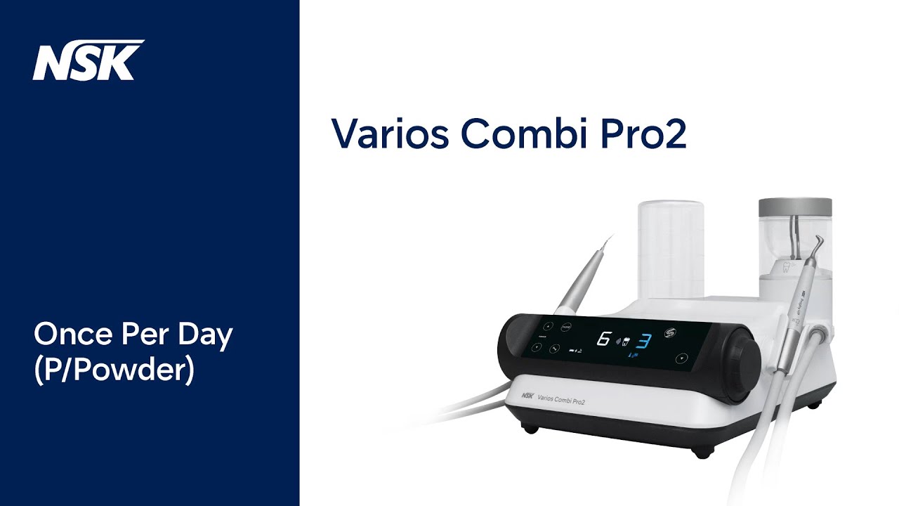 Varios Combi Pro2: 03_Maintenance(Once per day, Powder, P mode)