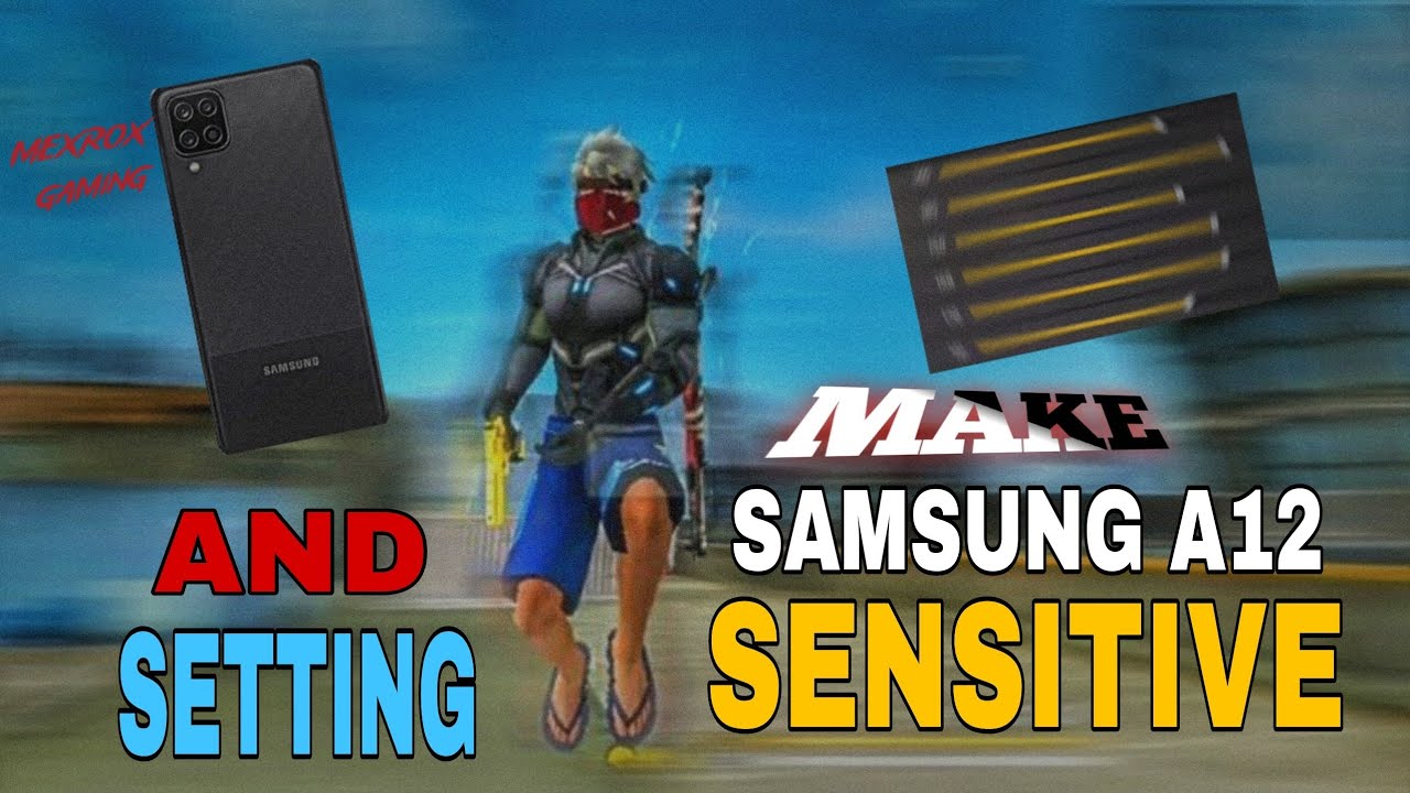 The Best Samsung A12 Mobile Setting⚙️ And Sensitive free fire 2025✅️Auto Headshot Sensitive ☠️