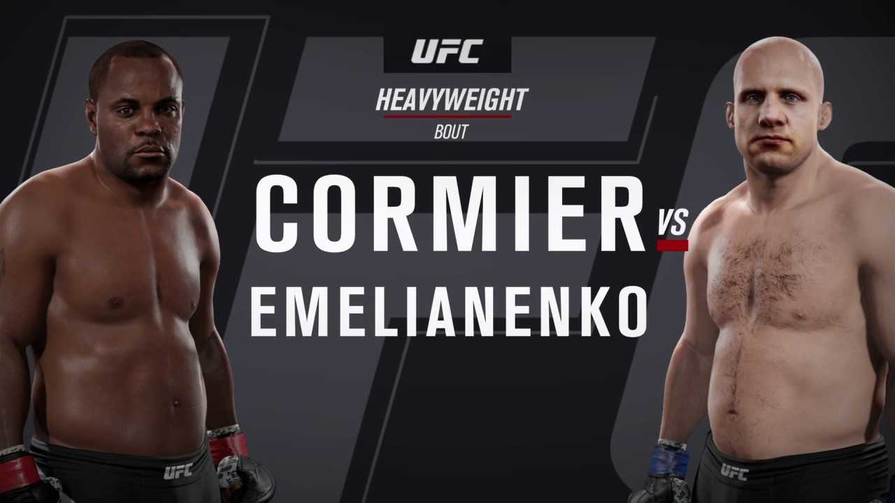 Daniel Cormier vs. Fedor Emelianenko (EA sports UFC 2) - CPU vs. CPU - Crazy UFC 👊🤪