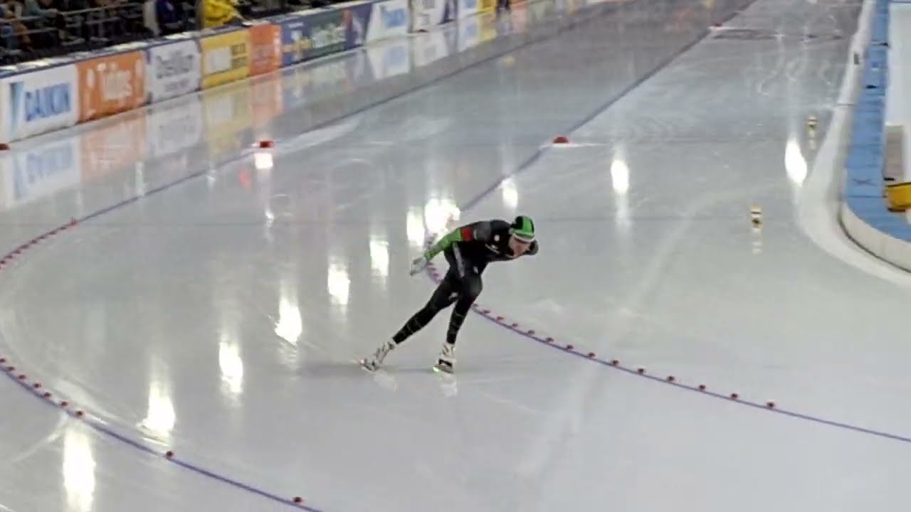 10 Km NK afstanden duel Patrick Roest vs Jorrtit Bergsma in Thialf