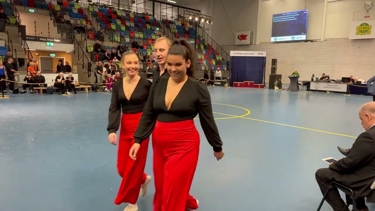 Dubbelbugg och bugg grand senior omdans åttondelsfinal