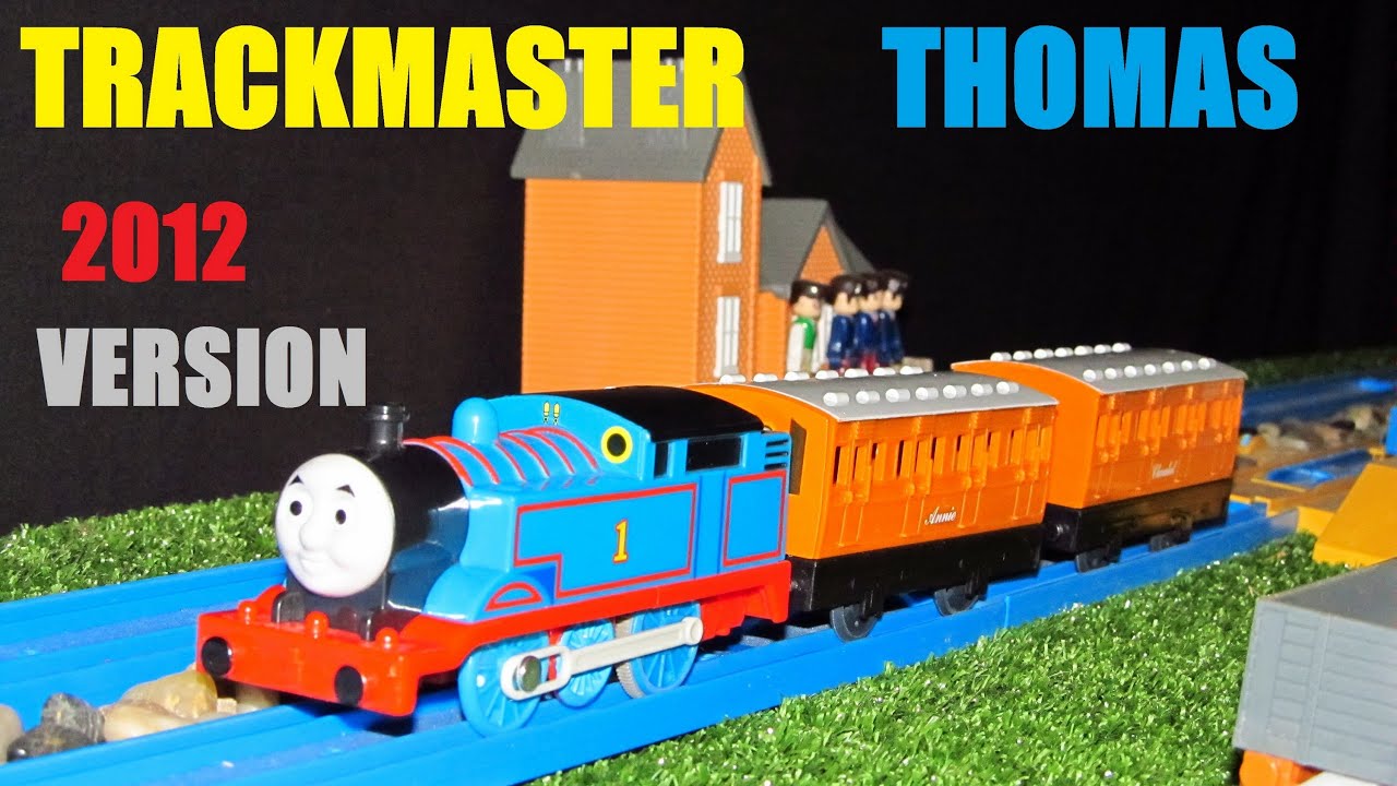 2012 Trackmaster Thomas с Энни и Кларабель, обзор распаковки и первый запуск.