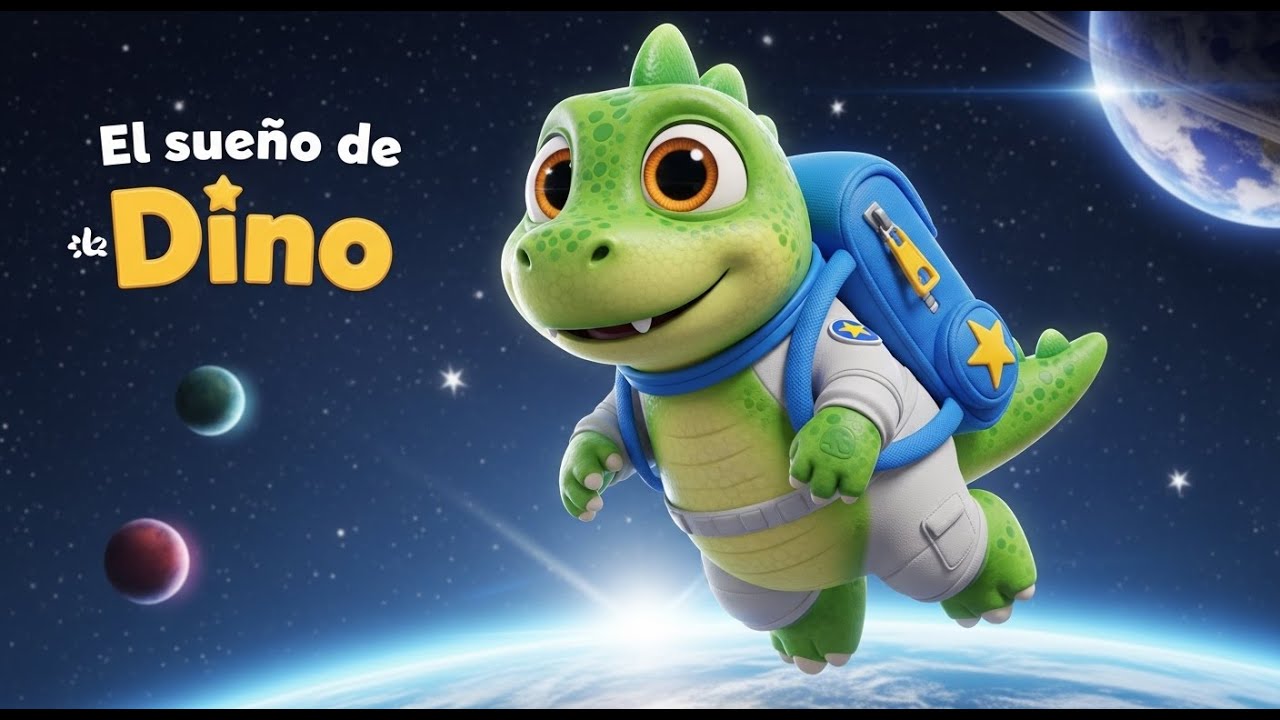 Dino y su Gran Viaje al Espacio | cuentos infantiles | cuentos para niños | cuentos para dormir