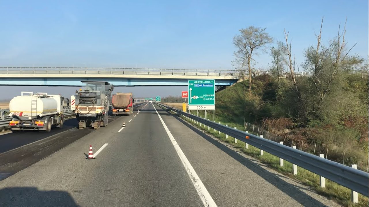 A26, bivio Casal Monferrato Sud - ads Sesia Est