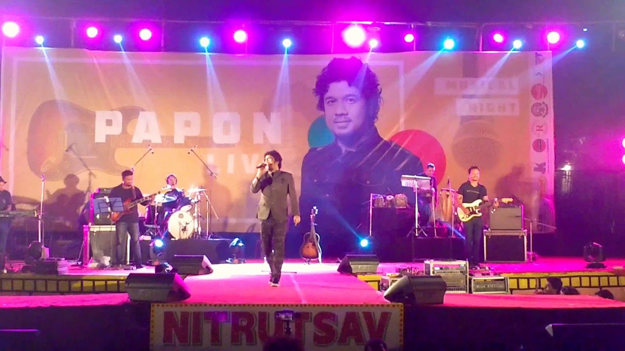 PAPON'S BIHU dance  @ NIT ROURKELA (NIT RKL) LIVE CONCERT NITRUTSAV 2018