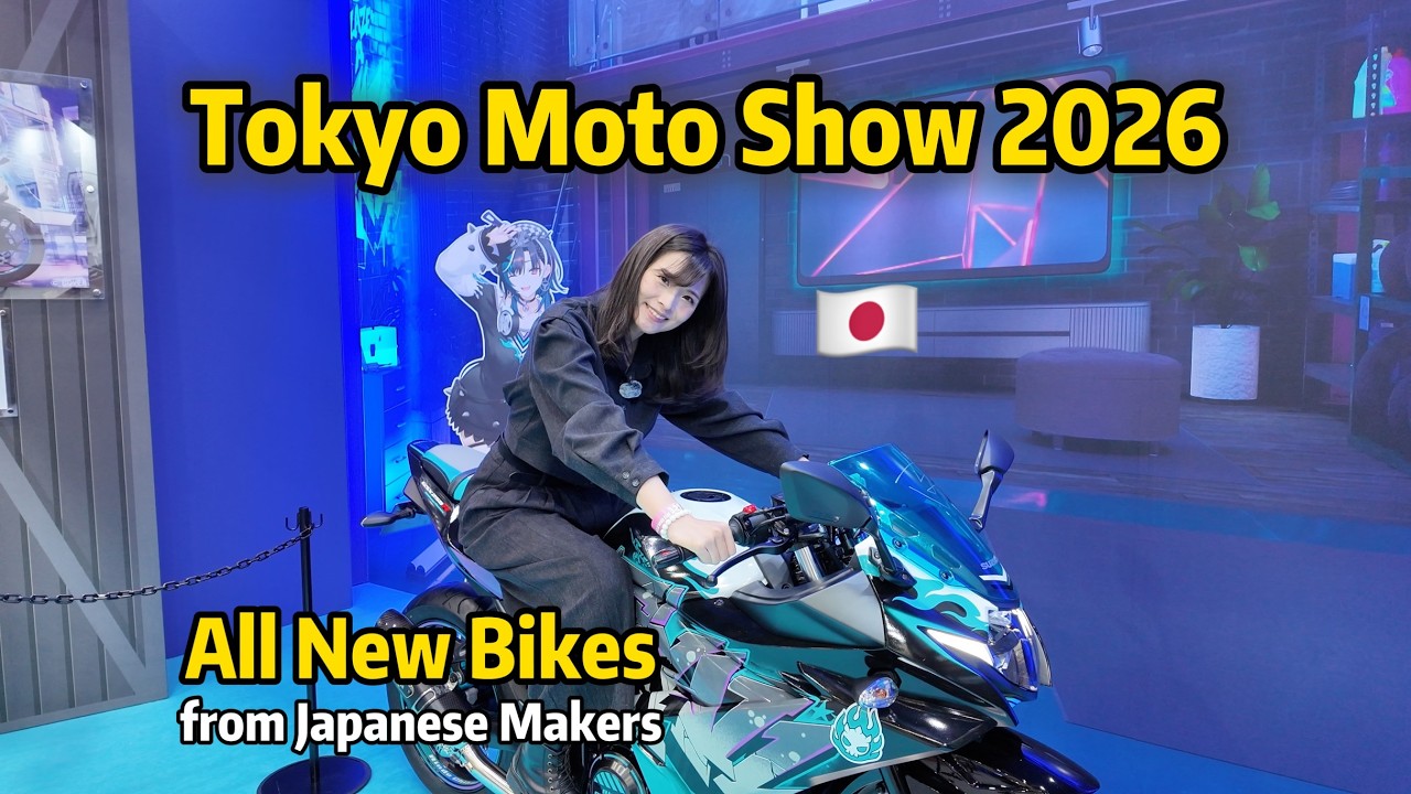 Walkaround & Motorcycle Reviews at 🇯🇵 Moto Show 2026 | Honda, Yamaha, Kawasaki & Suzuki